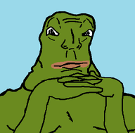 amphibian bald blue_background closed_mouth frog groyper looking_at_you nas:pepe pepe_the_frog subnas:groyper variant:lactoriajak // 406x400 // 4.3KB