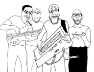 drumstick fex guitar keyboard lostwave smile smug subvariant:wholesome_soyjak variant:chudjak variant:gapejak variant:markiplier_soyjak variant:nojak // 2218x1715 // 634.2KB