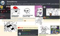 clothes comic cum discord exposed furry hat maga nsfw open_mouth penis porn racism stonetoss stubble subvariant:wewjak text toriel toss tranny undertale variant:soyak white_skin // 1754x1080 // 522.2KB