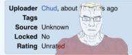 closed_eyes closed_mouth crying meta meta:tagme nate red_shirt soybooru subvariant:muscular_chud tag tags variant:chudjak yellow_hair // 1428x594 // 285.9KB