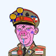 antifa award communism east_germany gdr kgb pig queen_of_spades self_insert silberfisch_(namefag) transgender_flag variant:kuzjak yugoslavia // 2048x2048 // 949.2KB