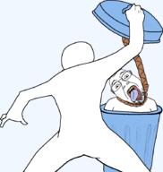 2soyjaks ack arm crying dead full_body garbage glasses hand hanging leg open_mouth rope soyjak stubble suicide template tongue transparent_background trash trash_can variant:bernd yellow_teeth // 851x898 // 92.0KB