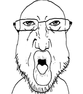 bald eyes glasses kiss lips nigger nose open_mouth punisher_face realistic stubble subvariant:broiler template variant:coinjak variant:slurpjak // 663x748 // 154.8KB