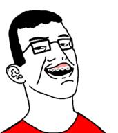 360_kid braces clothes ear glasses hair open_mouth smile smug v_(4chan) variant:360jak variant:chudjak // 441x495 // 15.2KB