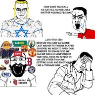2_digit_iq_cattle_ass_goy bet365 boston_celtics boston_red_sox bread_and_circuses cattle dumb emotional espn fox_sports futbol_club_barcelona goy goycel goyim goyim_arent_people i_heart_nigger i_love jewaryan judaism_is_right_about_normies los_angeles_lakers loud manchester_united minnesota_vikings new_england_patriots nigger_lover nigger_worshipper niggerball normal normal_one normie soccer stupid_goy subvariant:muscular_chud subvariant:science_lover total_goyim_death truth_nuke variant:chudjak variant:markiplier_soyjak west_ham_united whentheniggerwontshutup // 1008x1008 // 535.3KB