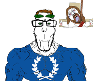 ack ack! artist:chauvin brown_hair christianity cross flag:ancient_greece glasses greece green_eyes hellenism jesus jesus_christ laurel laurel_wreath rome smile subvariant:euroaryan subvariant:euromutt suicide variant:bernd variant:markiplier_soyjak // 1280x1120 // 451.3KB