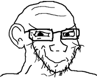 bald ear glasses looking_at_you oekaki smile smug stubble subvariant:whatsupvito variant:soyak // 477x409 // 8.4KB