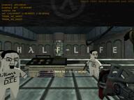 3d 3d_model angry closed_mouth clothes crowbar explosion flag full_body glasses grin gun hair half-life holding_object lipstick millions_must_die mod modding mp5 multiple_soyjaks nigger open_mouth purple_hair scientist soyjak stubble text tranny trans_rights tshirt valve variant:bernd variant:chudjak video video_game weapon ywnbaw // 640x480, 11s // 2.9MB