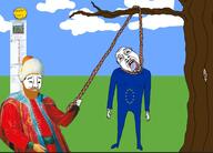 ack beard cloud drawn_background europe flag:european_union hanging holding_object holding_rope ottoman_empire subvariant:wholesome_soyjak sun thob tree turkiye variant:bernd variant:chudjak variant:gapejak // 951x685 // 104.0KB