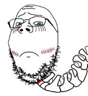 anime attack_on_titan crying eren glasses neck sad scar shingeki_no_kyojin soyjak spine stubble variant:gapejak // 800x880 // 39.5KB