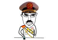 arm button chud closed_mouth clothes di_ravello ear glasses hair hand hat just_cause just_cause_3 medal military_cap mustache soyjak subvariant:pol_face uniform variant:chudjak video_game // 800x550 // 147.7KB