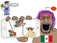 amerimutt amphibian anime award brown_skin buff chikacabra chino_kafuu crying cuck discord flag flag:italy flag:mexico frog frogposting gochiusa grape groyper hanging holding_object holding_phone iphone italy merge mexico nas:pepe nikocado_avocado open_mouth pepe pepe_the_frog phone reddit rope showing_something sombrero soyjak stubble subvariant:chudjak_amerimutt subvariant:chudjak_front subvariant:patrick subvariant:phoneplier subvariant:phoneplier_horizontal subvariant:shoyta thinking thought_bubble variant:bernd variant:chudjak variant:gapejak variant:markiplier_soyjak // 2602x1980 // 1.8MB