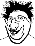 big_nose blank closed_mouth edit eyebrows grin hair impish moustache subvariant:wholesome_soyjak template variant:gapejak // 600x777 // 20.9KB