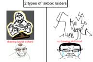 1488 3soyjaks angry bloodshot_eyes brown_eyes closed_mouth crossed_arms crying diaper ear foot frown full_body hair jackbox poop redraw sad smile soyjak stubble subvariant:chudjak_front subvariant:wholesome_soyjak swastika uwu variant:chudjak variant:feraljak variant:gapejak wrinkles // 932x626 // 177.1KB