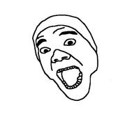 bam_margera excited hair open_mouth soyjak variant:unknown // 495x441 // 52.0KB