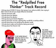 clothes crying hat maga pointing pointing_at_viewer red_skin soyjak subvariant:chuddy text variant:chudjak wordswordswords // 1024x882 // 128.5KB