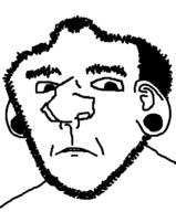 ear earring hair hipster neutral soyjak stubble variant:ishish_soyak_ears // 598x724 // 30.2KB