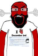 angry auto_generated balding beard clothes december december_3 glasses head_steam i_heart looking_at_you open_mouth red_skin series:on_this_day soyjak subvariant:science_lover text tshirt variant:markiplier_soyjak white_background wikipedia // 1440x2096 // 607.6KB