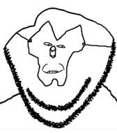 closed_mouth jhin league_of_legends mask smile soyjak stubble variant:impish_soyak_ears video_game // 593x679 // 104.6KB