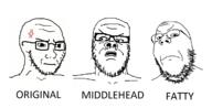 3soyjaks anger_mark angry concerned frown glasses soyjak stubble text variant:a24_slowburn_soyjak variant:gapejak variant:soyak // 1196x613 // 255.1KB
