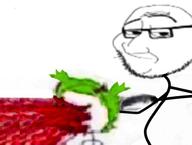 4chan anime blood gun hair multiple_soyjaks shotgun variant:smugjak yotsoyba // 500x377 // 21.7KB