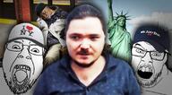 2soyjaks cap clothes hat homeless irl_background new_york_city nigger real_person statue_of_liberty streamer thumbnail variant:bernd variant:feraljak youtube // 1080x598 // 209.2KB