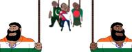 bangladesh bangladeshi beard buff dark_skin dravidian flag flag:india glasses hanging holding_rope india indian indian_flag indo-aryan muscles no_more_brother_wars noose paki pakislop pakistan pakistan_centre_for_autism smile subvariant:hinduaryan tongue tongue_out variant:bernd // 1812x720 // 328.5KB