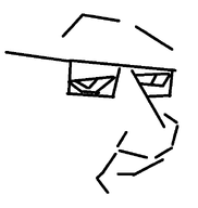 glasses lines nose smirk variant:smugjak white_background // 554x583 // 6.3KB