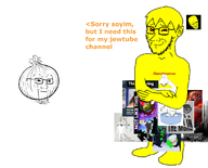 2soyjaks jewtube long_ear long_nose mouth_closed nate neglevin_(user) onion orangetext red_eyes soybooru subvariant:soyak_(smug) tagme_just_tagme_because_i_say_so_ok that_one_fucking_picture_of_nate_being_a_smug_little_bastard variant:eviljak variant:soyak yellow_skin // 1708x1380 // 587.4KB