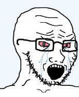 bald bloodshot_eyes crying glasses open_mouth stubble subvariant:crying_soyak_ears2 template transparent_background variant:soyak // 644x800 // 17.1KB