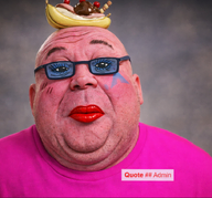 arch_linux fat meta:ai_generated pink_skin quote quote_(user) tranny variant:alicia // 715x667 // 813.1KB