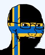 british caithness flag flag:caithness glasses hair looking_to_the_right open_mouth scotland soyjak stubble teeth united_kingdom variant:soyak // 644x800 // 15.5KB