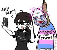 ack drawing glasses micropenis nas oc raid_(soyjak_party) rope tits tranny variant:bernd variant:raid_tan // 704x616 // 339.1KB