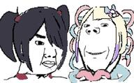 2girls ame-chan chouzetsusaikawatenshi-chan kangel meta:tagme needy_girl_overdose needy_streamer_overload video_game // 640x396 // 49.6KB
