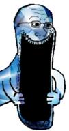 arm gem glasses hand open_mouth soyjak stubble subvariant:sprokejak variant:soyak // 600x1135 // 453.9KB