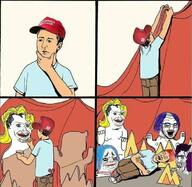 comic maga soyjak tranny variant:soyak // 700x681 // 81.3KB