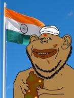 arm bindi brown_skin clothes coprophagia country ear eating flag flag:india glasses hand hat holding_object holding_poop india indian irl_background nsfw palindrome_get poop smile soyjak stubble turban variant:impish_soyak_ears // 398x522 // 330.5KB
