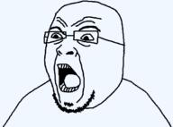 angry fat glasses muhammad_ali open_mouth soyjak stubble template transparent variant:alijak // 608x449 // 10.1KB