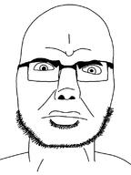 angry bald body closed_mouth eyebrows eyes glasses head jobe_smith looking_at_you meta:trace_every_frame_of_the_lawnmower_man nasolabial_folds neck neutral stubble subvariant:neutraljobe the_lawnmower_man variant:cobson virtual_reality // 600x800 // 13.7KB