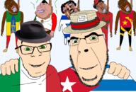 angola aztecchicano(namefag) boater brown_skin countrywar cuba cuba_vs_ethiopia cuba_vs_israel cuba_vs_mexico cuba_vs_morocco ethiopia ethiopian_king(namefag) fedora flag:angola flag:cuba flag:ethiopia flag:israel flag:italy flag:mexico flag:morocco friendship green_eyes italy judaism meta:tagme mexico no_more_brother_wars open_mouth rope soyjak subvariant:brunetto text variant:bernd variant:cobson variant:feraljak variant:meximutt // 1920x1300 // 1.0MB