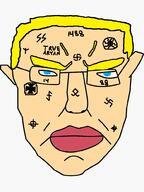 1488 Aryan_chud aryan blacksun blue_eyes celtic_cross chud far_right german_uniform germanic germany iron_cross national_socialism nationalism nazi_germany nazism right_wing rune runes soyjak ss_runes subvariant:chudjak_front swastika swastikas,Tattoos variant:chudjak white_skin wolfsangel yellow_hair // 750x1000 // 106.2KB