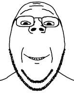 front_facing glasses happy redraw series:remastered_soyjaks shaved smile soyjak stubble subvariant:gapejak_front subvariant:wholesome_soyjak subvariant:wholesome_soyjak_front template variant:gapejak white_skin wholesome // 1000x1250 // 26.4KB