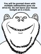 creepy eyes front_facing looking_at_you ominous scary text threatening variant:impish_soyak_ears // 598x800 // 94.3KB