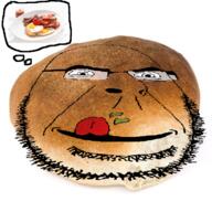 bread_cob breakfast cob distorted food foodjak glasses licking_lips objectsoy open_mouth pun saliva soyjak stubble template thought_bubble tongue variant:cobson // 700x700 // 493.2KB