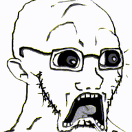 animated bald distorted ext=gif glasses open_mouth scared stubble subvariant:doctos variant:soyak // 220x255 // 195.6KB