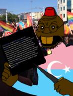 2003 2010 2011 2012 artist:sloptranwnbag black_eyes brown_skin brown_teeth clothes constantinople fez flag:turkiye islam july july_1 meta:op_took_a_selfie_of_xerself photo text turkiye variant:soykio_kid wikipedia // 989x1293 // 1.0MB