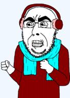 angry christmas cobsontalks earmuffs rantsona scarf subvariant:cobsonTALKS sweater transparent variant:cobson // 572x800 // 24.5KB