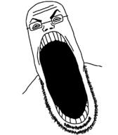 angry glasses open_mouth stubble teeth variant:galacson // 700x800 // 12.4KB