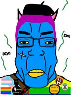 'p angry anti_ai award blue_skin closed_mouth clothes communism faggot flag:gay_pride_flag flag:map flag:progress_pride_flag flag:transgender_pride_flag fnf_pedo furfag hat map_(pedophile) medal pedophile series:esl_pedo_league subvariant:chudplier tranny twitter xitter xitter_artist // 600x800 // 90.7KB