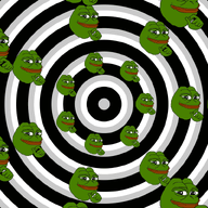 amphibian animated cheeks epilepsy ext=gif frog hand_upon_chin meta:not_oc nas:pepe optical_illusion pepe_the_frog smile smug // 800x800 // 1.9MB